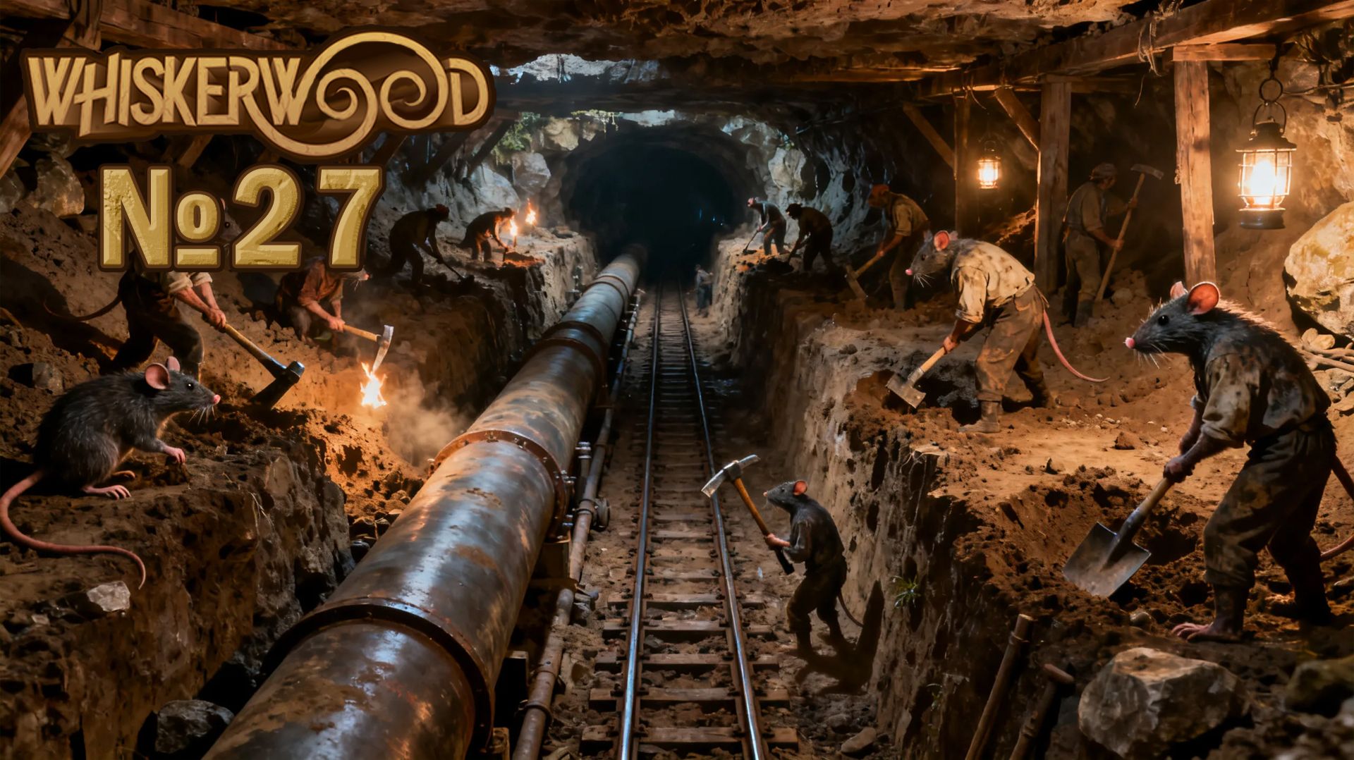 Копаем вход в метро №27 ► Whiskerwood