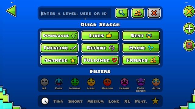 Играю в geometry dash