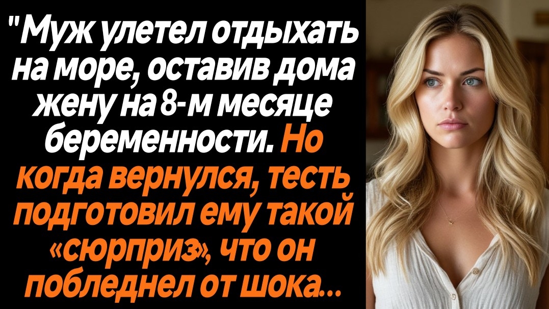 Жизненные истории/Муж улетел отдыхать на море, оставив дома беременную жену