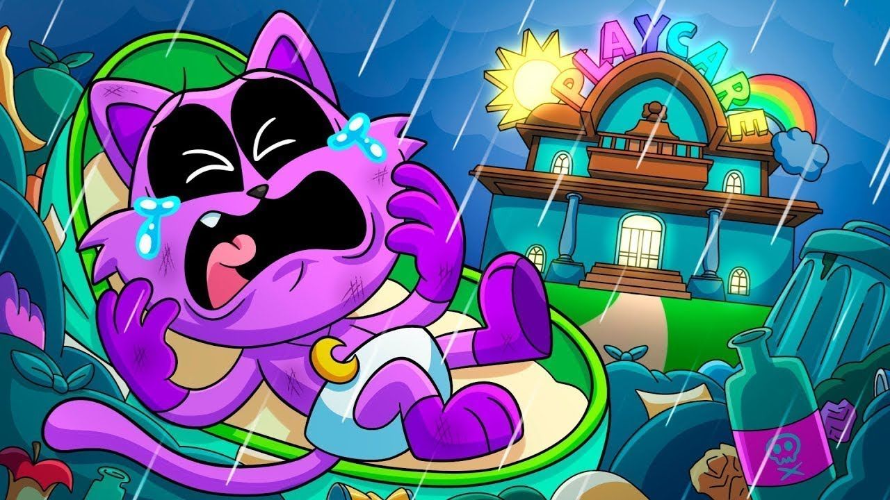 КОТ ДРЕМОТ: КАК ВСЁ НАЧИНАЛОСЬ!!! Poppy Playtime 3 Анимации на русском