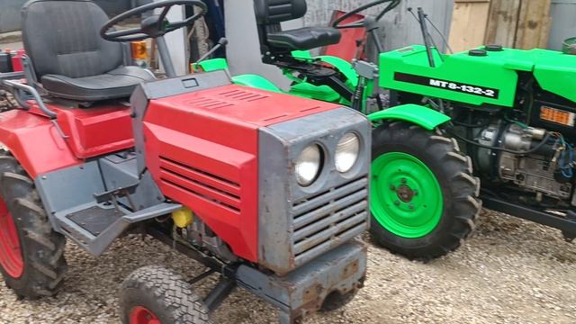 Малыши КМЗ-012 и TZ-4-K-14 с моторами Lombardini