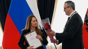 Телеканал «МИР 24» получил награду от Мосгордумы в честь 120-летия российского парламентаризма