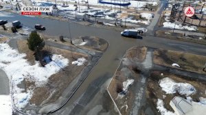 Лангепас утопает в лужах и ямах