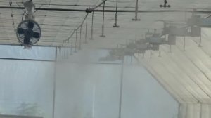 Работа система туманообразования низкого давления