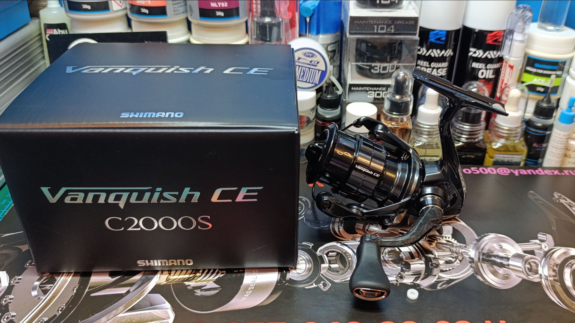 Обзор ТО разбор Shimano 26 Vanquish CE C2000S