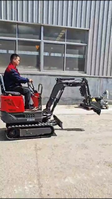 SHALKA XG06 (Loncin G300) - самый компактный мини-экскаватор для тесных участков 🚜