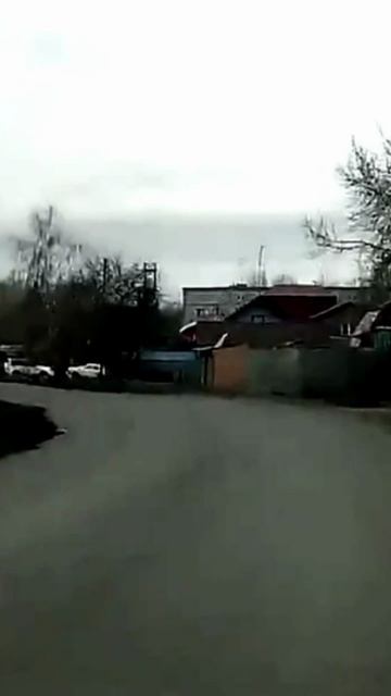 Утренний встречняк в Омске