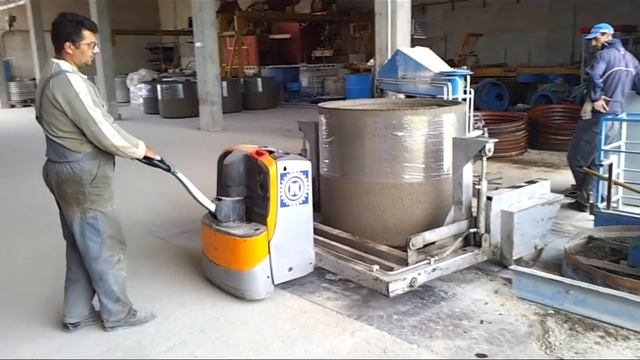 Линия по производству бетонных колец C1800 METALIKA.