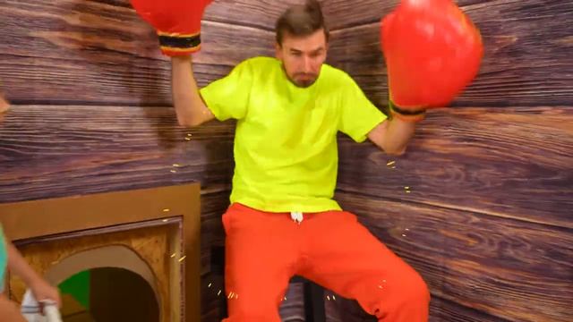 Nastya Shows How To Become A Superhero.