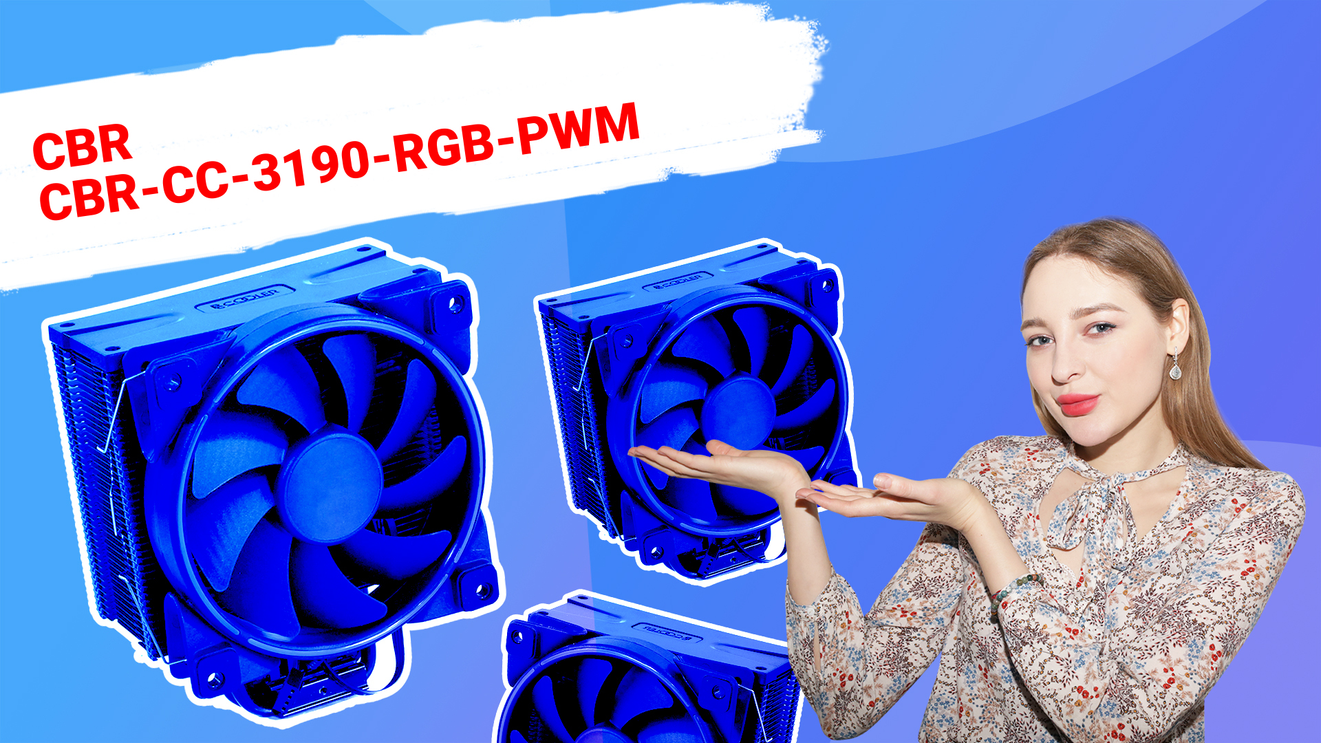 НИКС Компьютерный Супермаркет: видео про Кулер для процессора CBR CBR-CC-3190-RGB-PWM