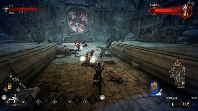 Hell Warders Прохождение 1 Normal Braewood Castle The Courtyard