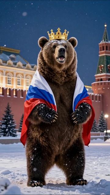 Тень над Россией: когда медведь правит миром #депрессия #пессимизм #безысходность