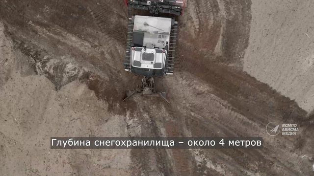 Снежный эксперимент в СОК «Мельничная»