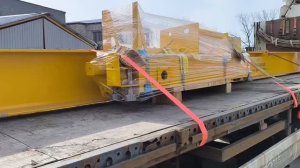 Отгрузка мостового электрического опорного кран 5 тонн для автосервиса ООО «Автопорт»