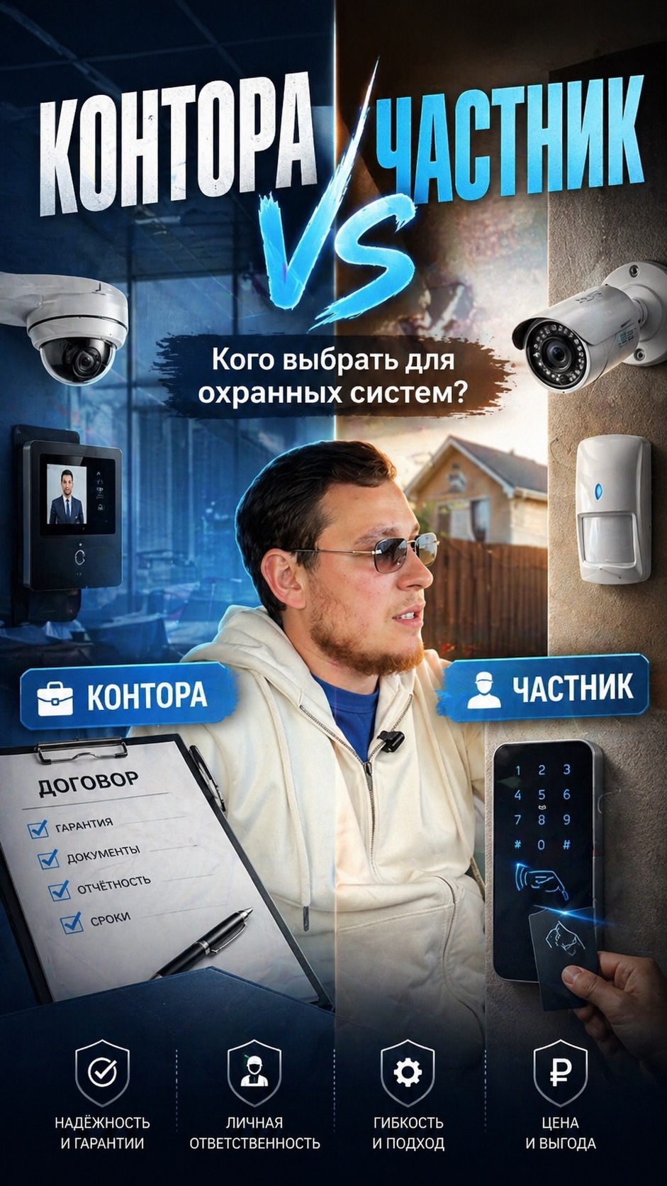 Контора VS Частник