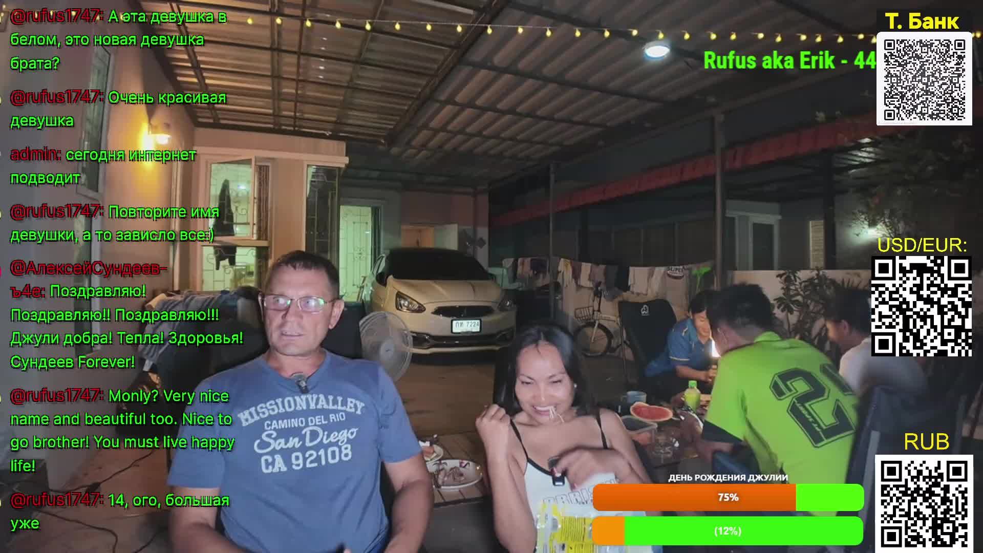 ДЕНЬ РОЖДЕНИЯ ДЖУЛИИ ОНЛАЙН!