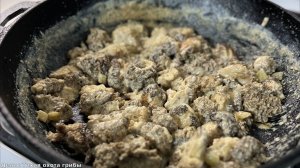 Вы точно готовите их правильно? Степные сморчки тушёные в сливках