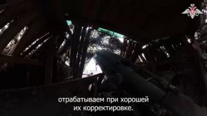 Боевая работа расчетов «Гиацинта-Б» и дроноводов