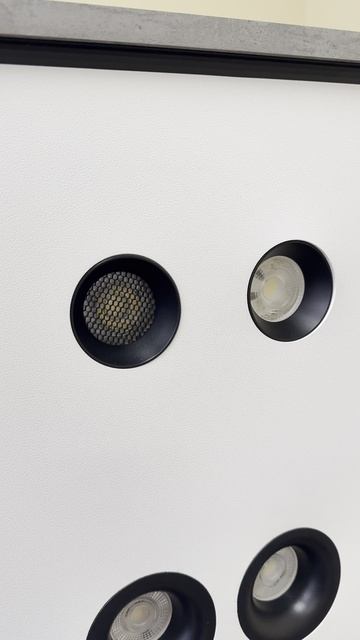 Точечный светильник GU 10 Alfa M угольно черный