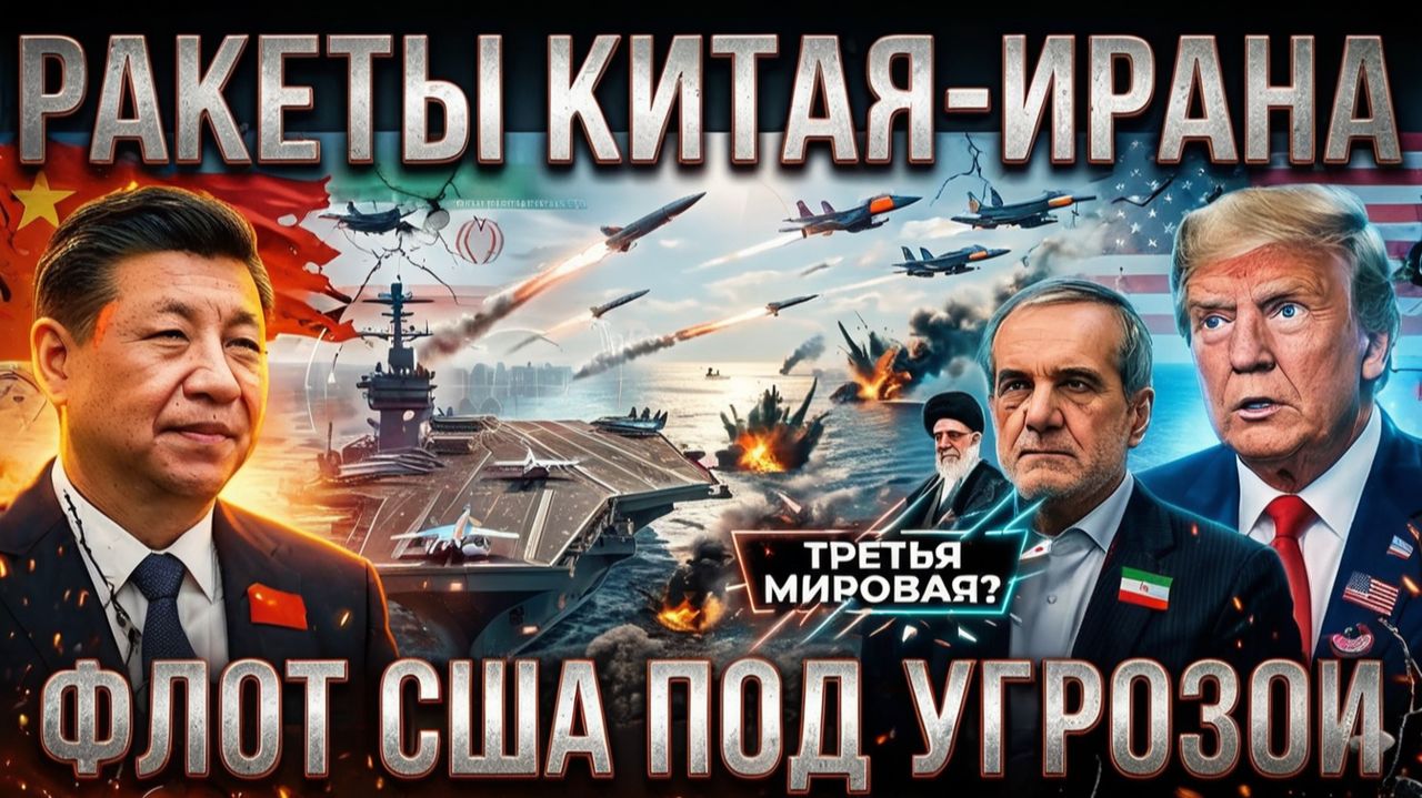 Сделка Китая и Ирана по ракетам ужасает в0енные ко