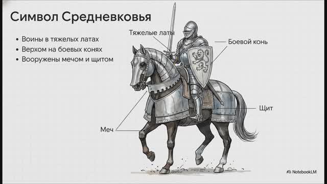 Окружающий мир 4 класс Средние века время рыцарей и замков