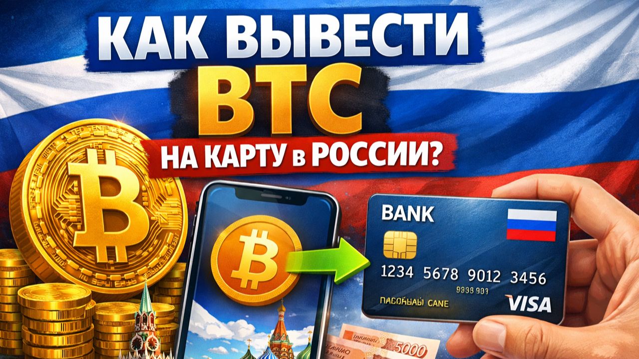как вывести Bitcoin на карту без блокировок в россии