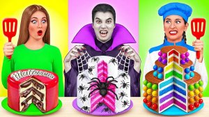 Кулинарный Челлендж# Я против Вампира # Кто Победит в Битве на Кухне от Jelly DO Challenge