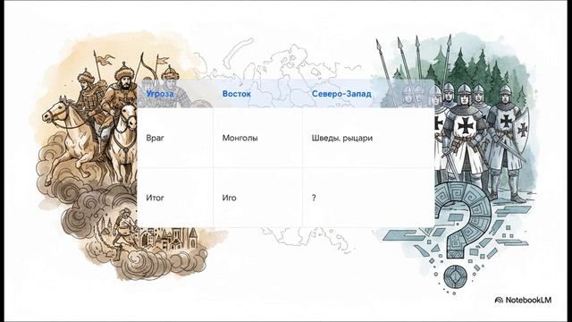 Окружающий мир 4 класс Трудные времена на Русской земле