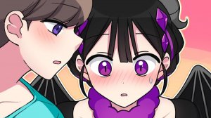 Эндер Дракон-тян, лежащий на моей кровати BubblePlanet anime