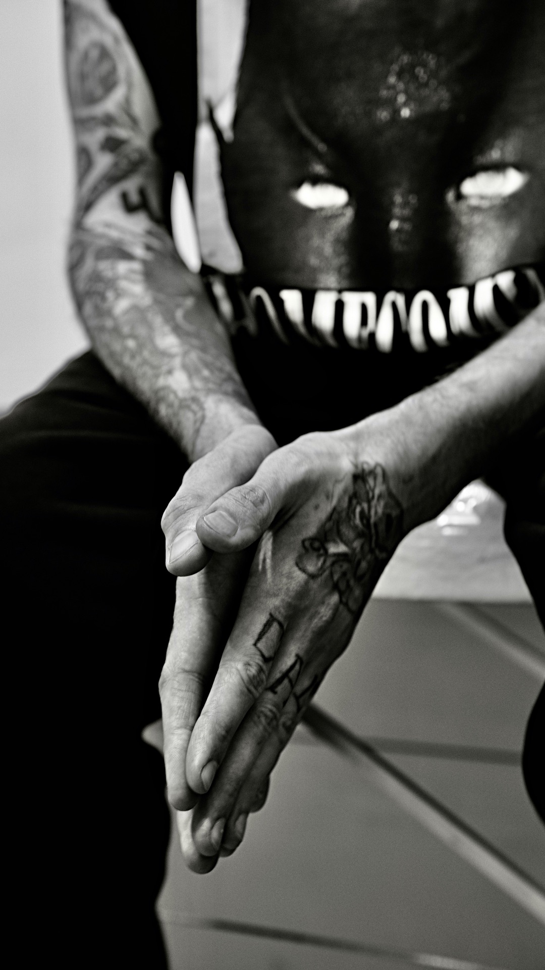 тату на черепе