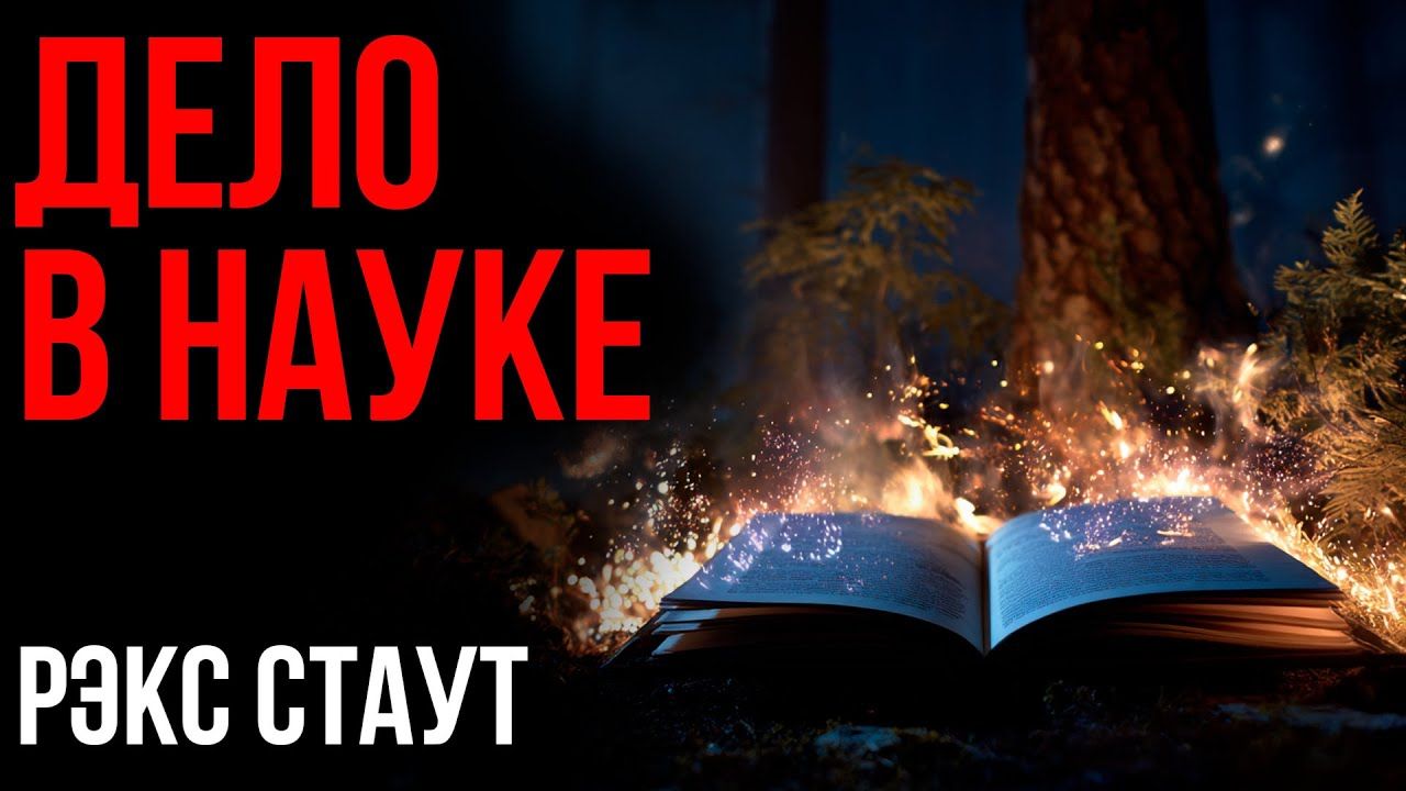 Рекс Стаут - Дело в науке