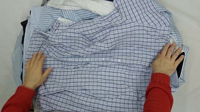 Рубашки мужские  секонд оптом 1 пак