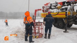 Снегопад. День третий