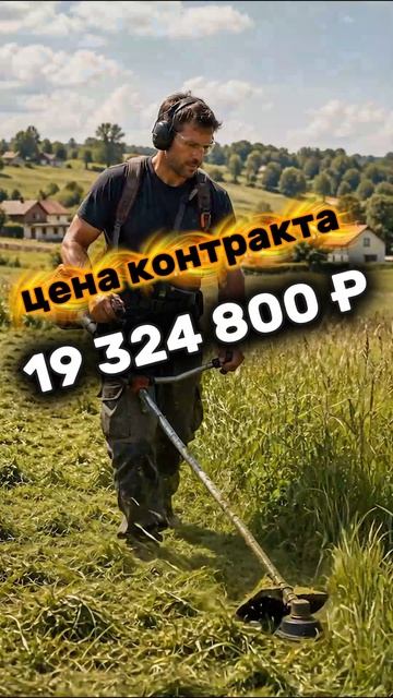 в Башкортостане и Челябинске На оказание услуг по  покосу травы