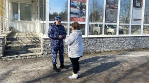В Сургуте росгвардейцы присоединились к акции «Георгиевская лента»
