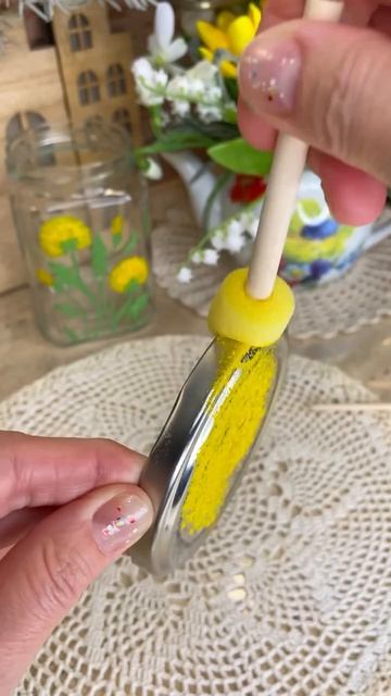 Одуванчиковое настроение  декор одуванчикисвоимирукамиидея уютныйдом