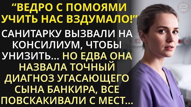Истории из жизни|Санитарку вызвали на консилиум ради смеха|Аудио рассказы|Жизненные истории