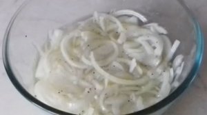 Маринованный лук за несколько минут