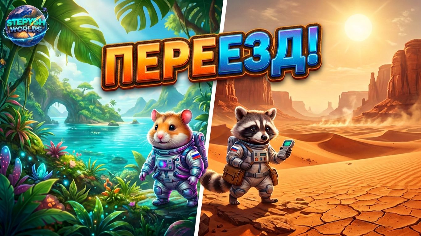 ХОМЯК И ЕНОТА НА ХАМБЛЕ: Первые шаги и глобальные планы в The Planet Crafter