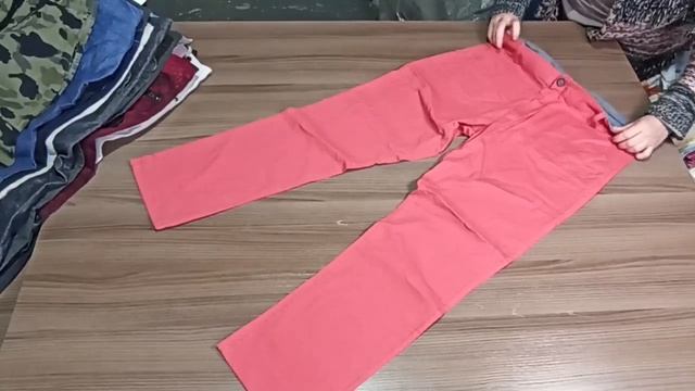 Лот 141 Брюки  Лёгкие Мужские Германия Слаксы Cotton 198 кг 39 ед 1190-кг