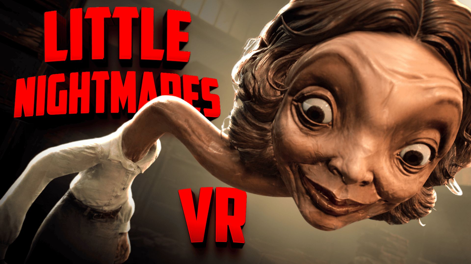 Little Nightmares VR  Убегаем от училки в МАЛЕНЬКИХ КОШМАРАХ в ВР