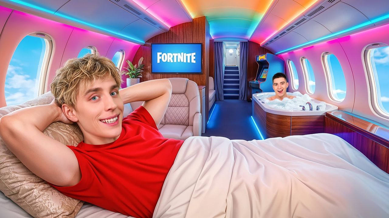 24 Часа в САМОЛЕТЕ