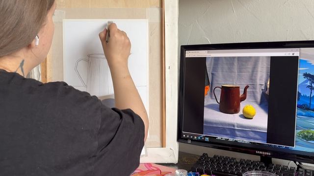 Вступ. экз. по живописи ДХШ1 им.Чистякова