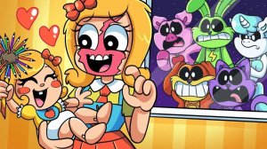 Улыбающиеся твари — исчадие ада! _ Poppy Playtime 3 — анимации на русском