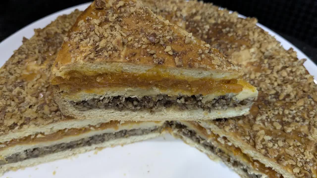 Знаменитый Ботлихский пирог! Вы будете в восторге! Просто и вкусно! Пирог с орехами