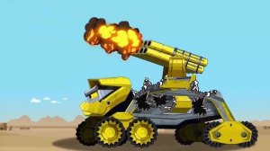 Heir to the King   Who is this steel monster   Cartoons about tanks