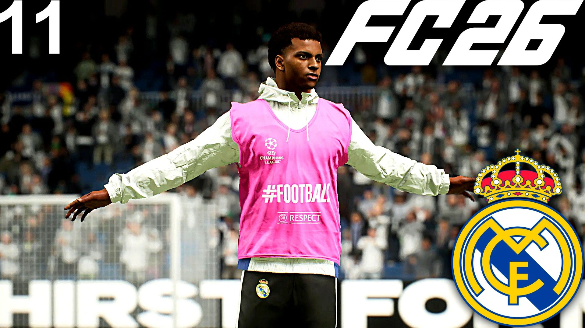 FC 26 КАРЬЕРА ЗА РЕАЛ МАДРИД 11 - ЗАРУБА С МАРСЕЛЕМ и 14 КУБКА ИСПАНИИ!!!