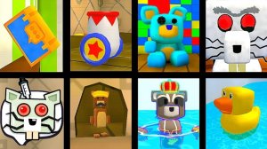 ВСЕ Секреты Гигантского дома в Приключениях Супер Медведя/Прохождение игры Super Bear adventure