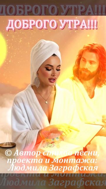 С ДОБРЫМ УТРОМ!!! Очень красивая видео-открытка