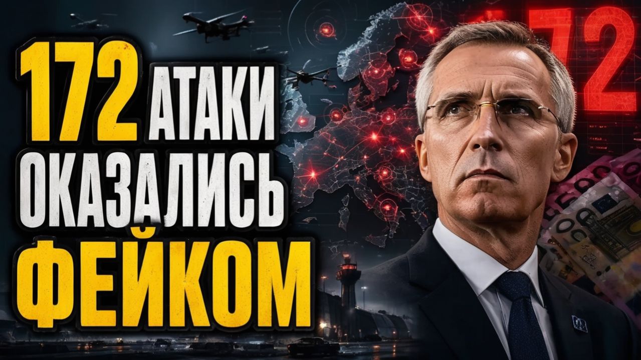 Дроновый фейк вскрыт как Европа украла у себя миллиарды на несуществующей угрозе